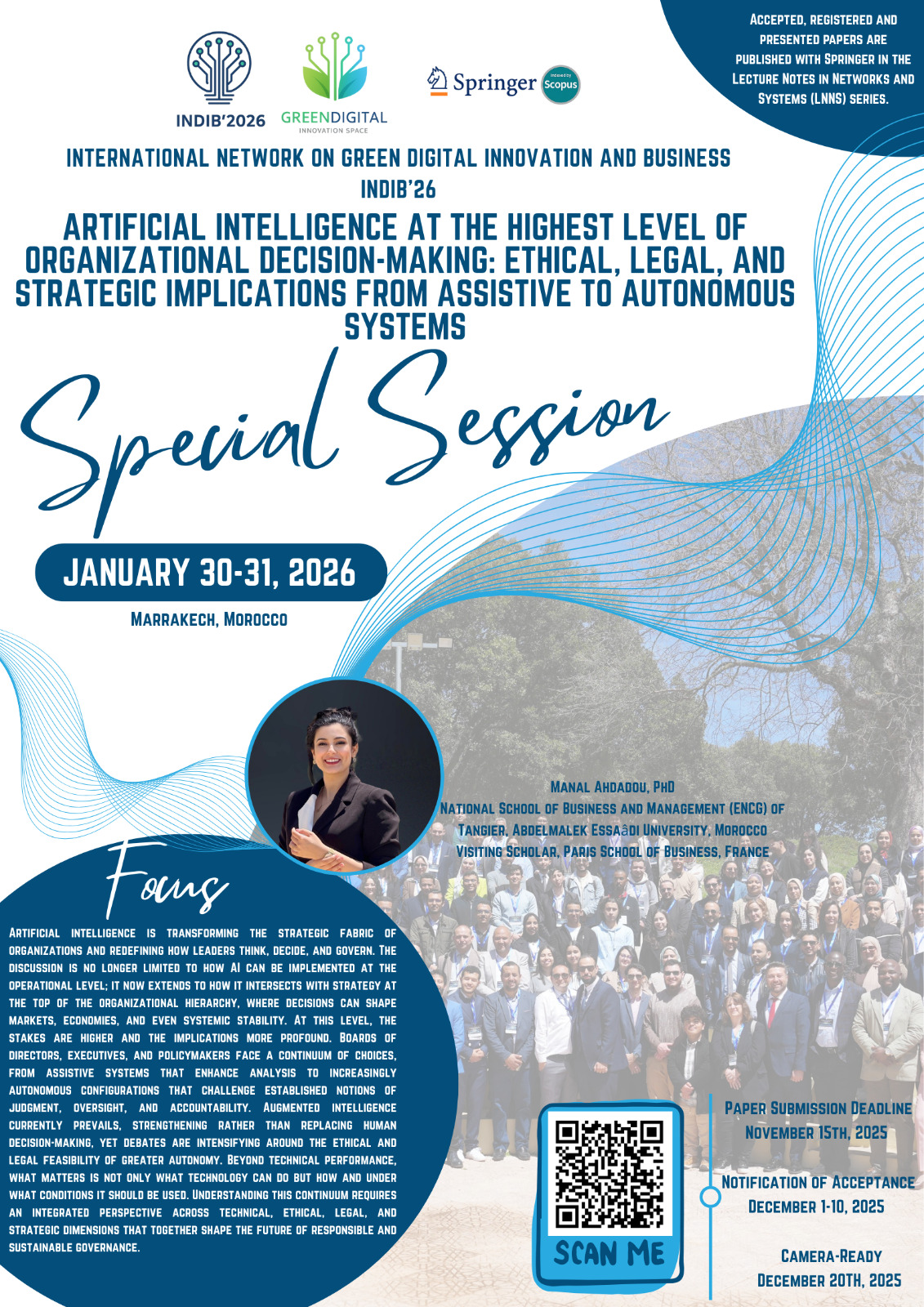 INDIB'26 Flyer 1 - Conference Overview